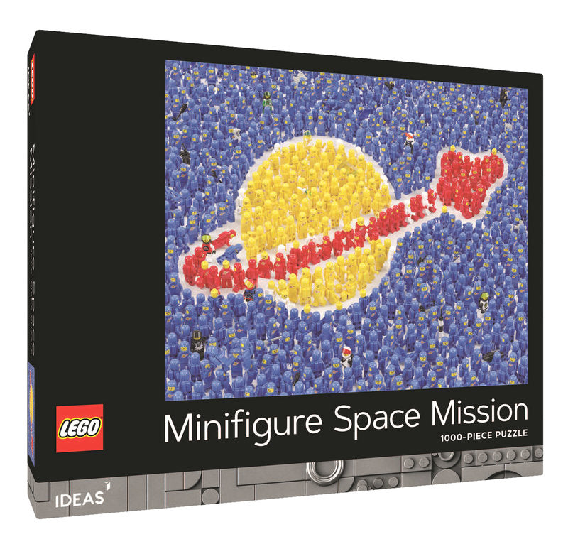 CHRONICLE BOOKS LEGO IDEAS Minifigure Space Mission 1000-Piece Puzzle