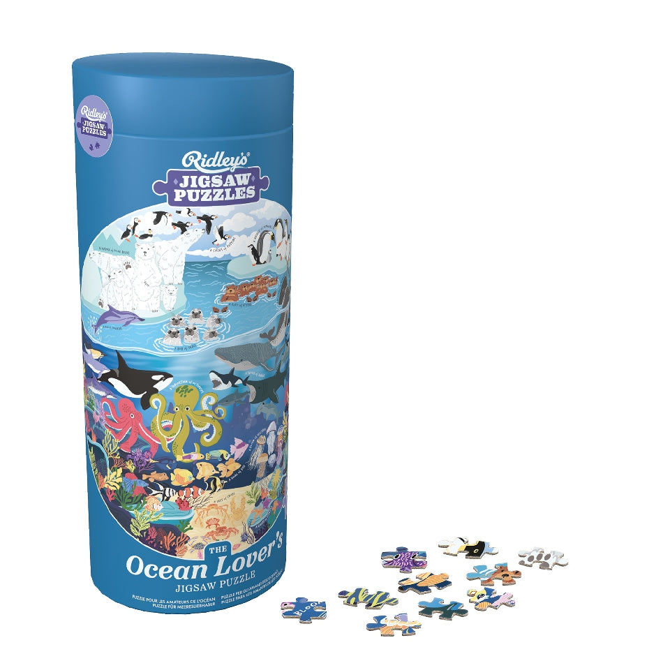 RIDLEY'S Ocean Lover's 1000-Piece Jigsaw Puzzle