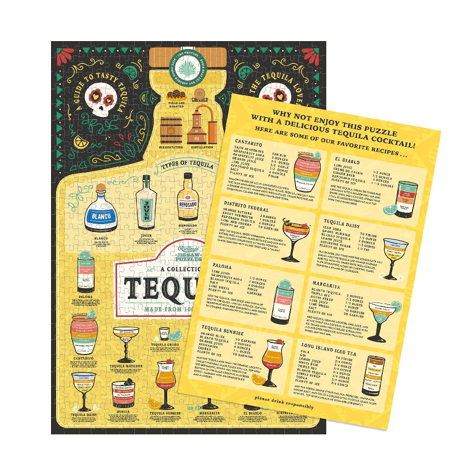 RIDLEY'S Tequila Lover's 500-piece Jigsaw Puzzle
