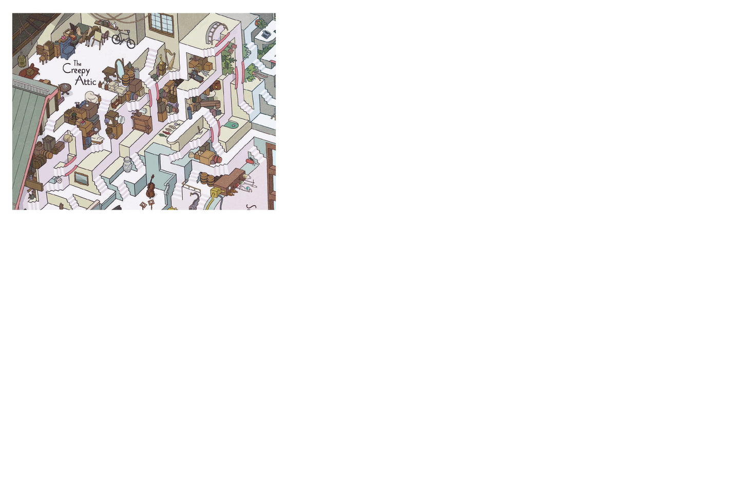 CHRONICLE BOOKS Murdle in the Mystery Mansion 500-Piece Jigsaw Puzzle
