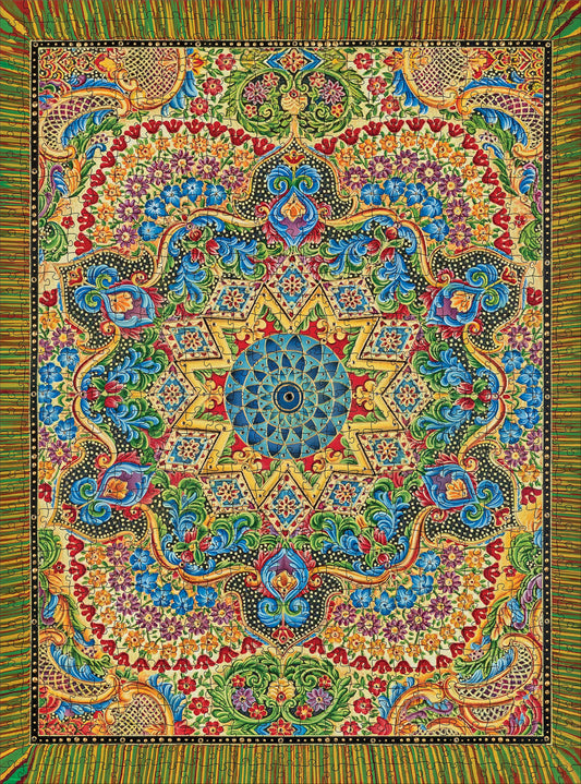 Pomegranate, Paul Heussenstamm: Tapestry Mandala 1000-Piece Jigsaw Puzzle