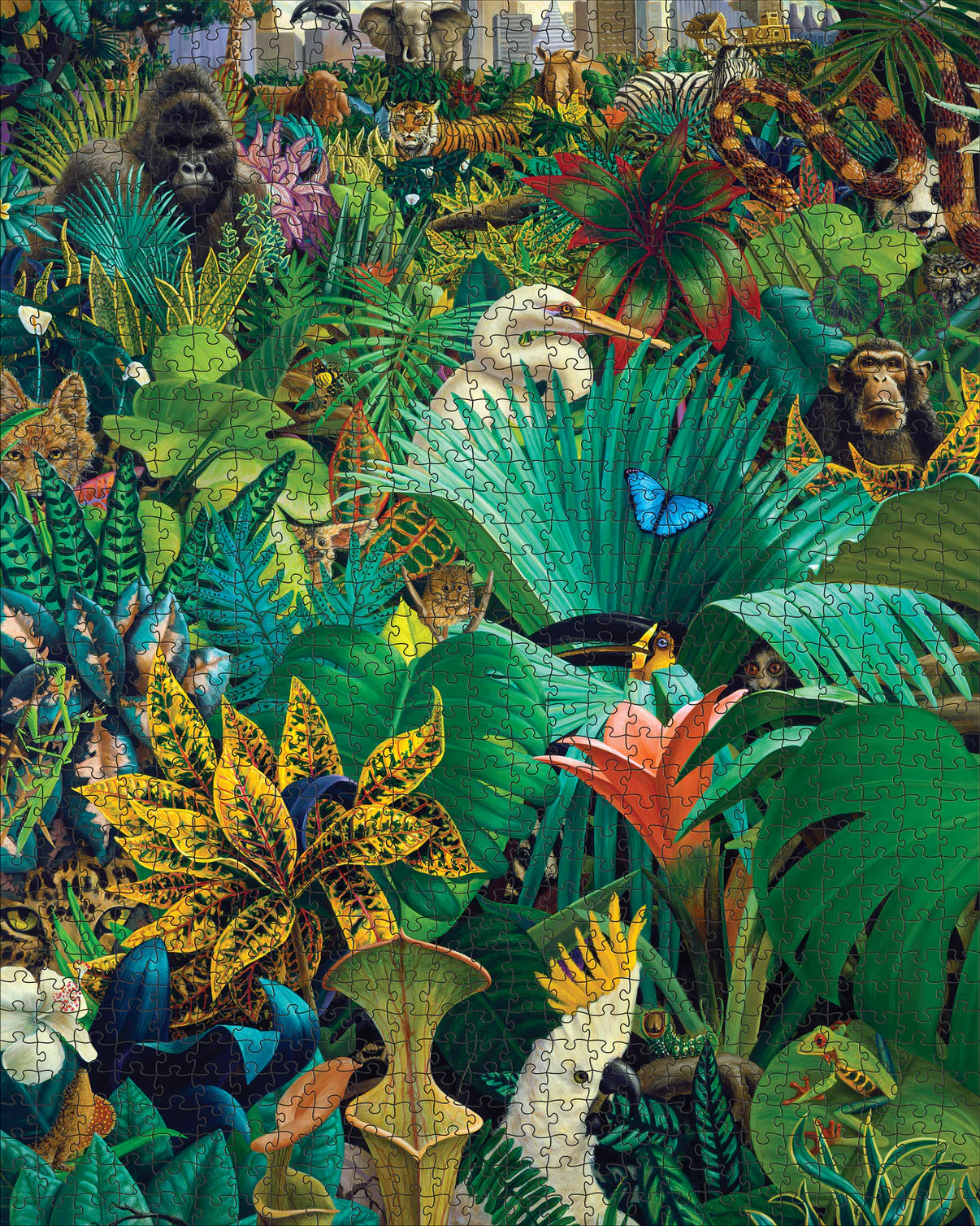 Pomegranate, Charles Lynn Bragg: City Limits 1000-Piece Jigsaw Puzzle