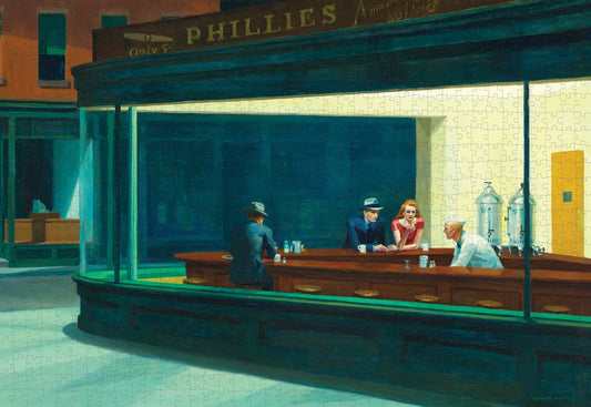 Pomegranate, Edward Hopper: Nighthawks 1000-Piece Jigsaw Puzzle