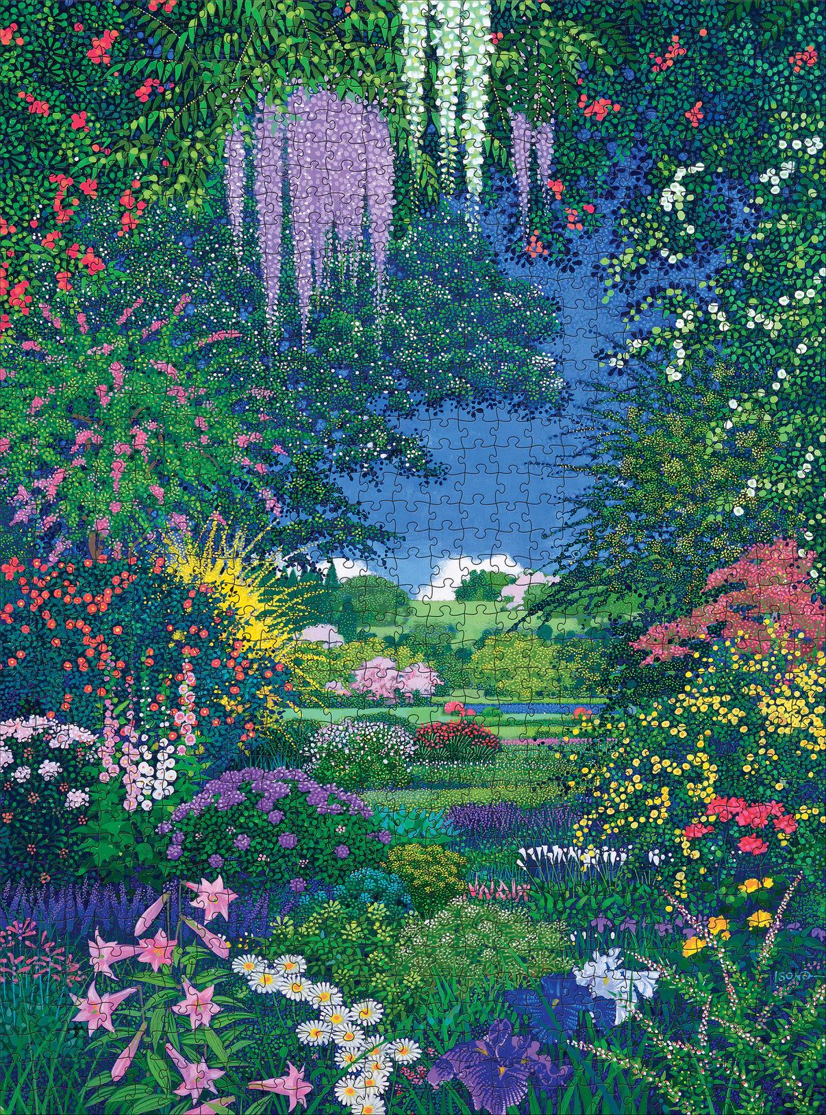 Pomegranate, Hiroo Isono: Full Bloom 1000-Piece Jigsaw Puzzle