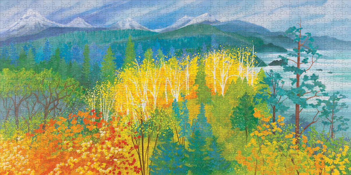 Pomegranate, Joan Metcalf: The Cascades 1000-Piece Jigsaw Puzzle