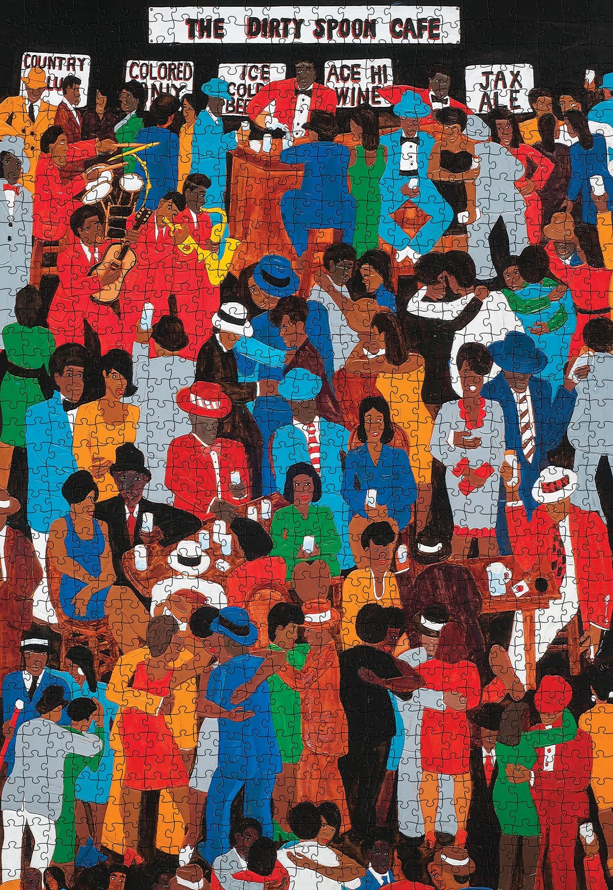 Pomegranate, Winfred Rembert: The Dirty Spoon Cafe 1000-Piece Jigsaw Puzzle