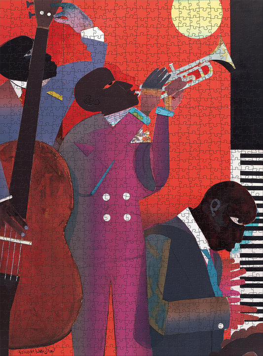 Pomegranate, Romare Bearden: Up at Minton’s 1000-Piece Jigsaw Puzzle