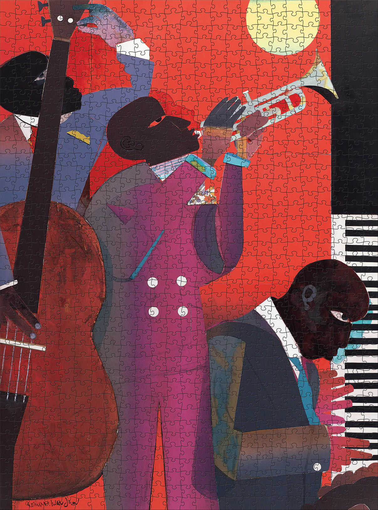 Pomegranate, Romare Bearden: Up at Minton’s 1000-Piece Jigsaw Puzzle