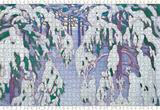 Pomegranate, Lawren S. Harris: Snow Fantasy 1000-Piece Jigsaw Puzzle