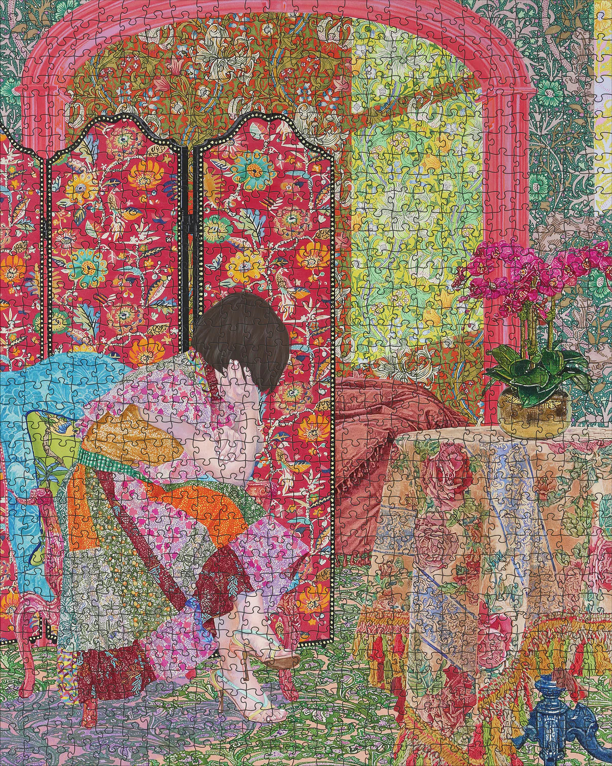 Pomegranate, Naomi Okubo: Endless Day 1000-Piece Jigsaw Puzzle