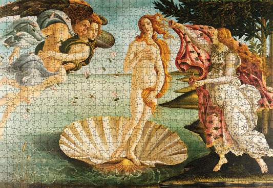 Pomegranate, Sandro Botticelli: The Birth of Venus 1000-Piece Jigsaw Puzzle