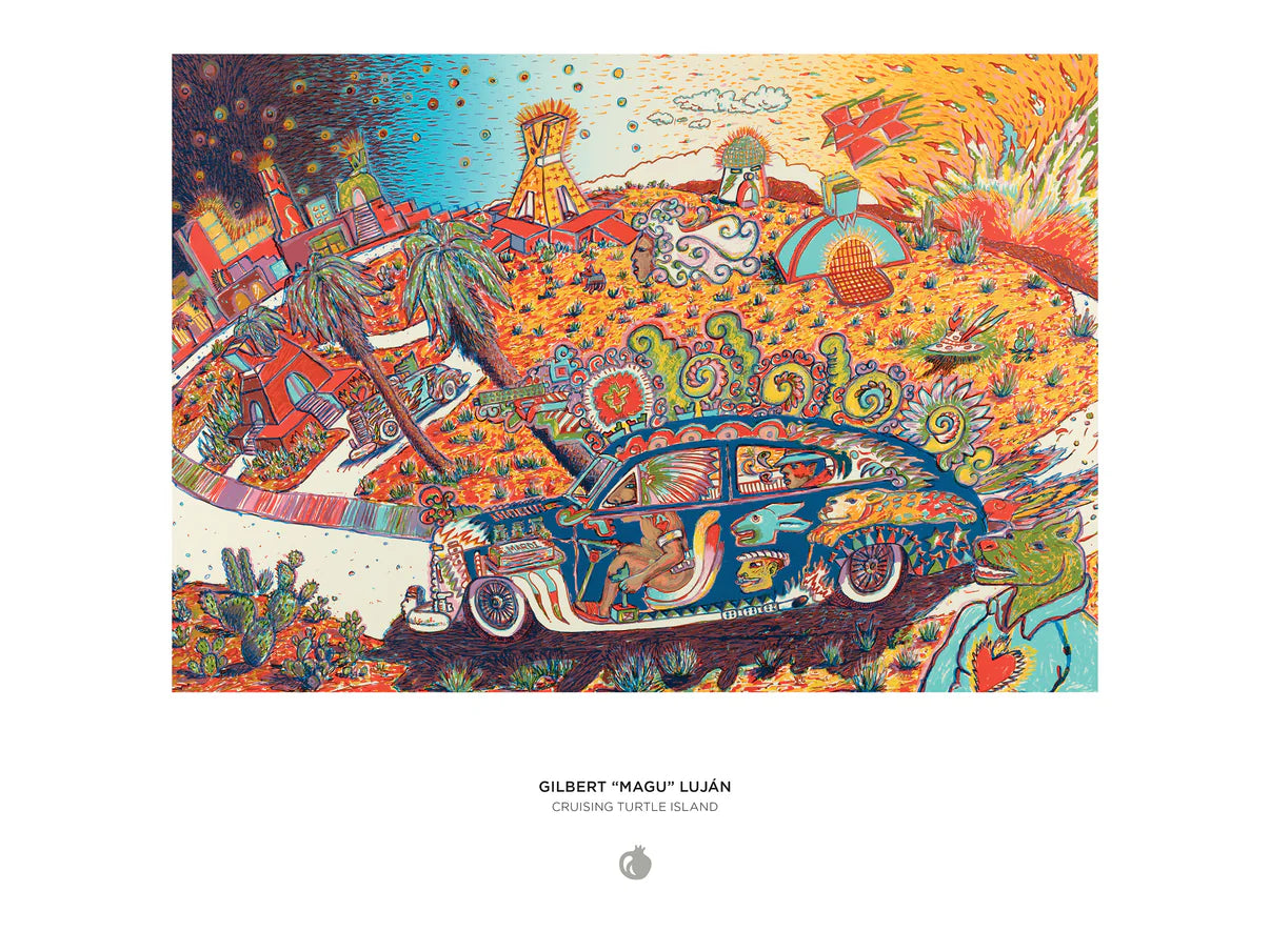 Pomegranate, Gilbert “Magu” Luján: Cruising Turtle Island 1000-Piece Jigsaw Puzzle