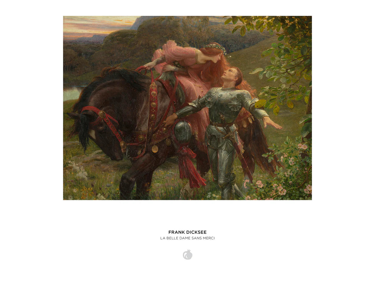 Pomegranate, Frank Dicksee: La Belle Dame sans Merci 1000-Piece Jigsaw Puzzle