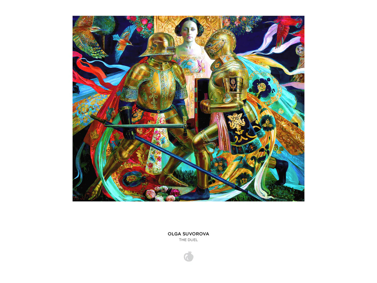 Pomegranate, Olga Suvorova: The Duel 1000-Piece Jigsaw Puzzle