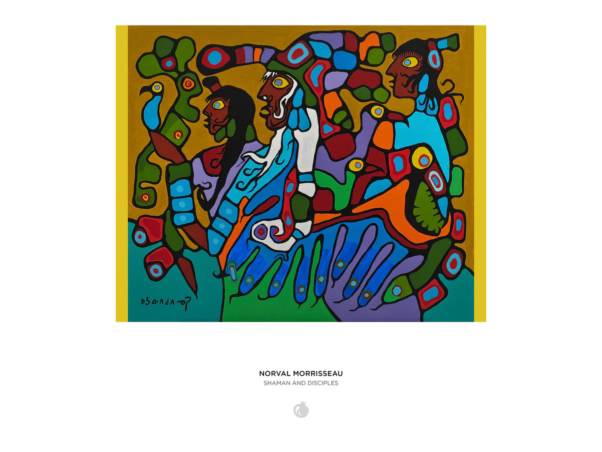 Pomegranate, Norval Morrisseau: Shaman and Disciples 1000-Piece Jigsaw Puzzle