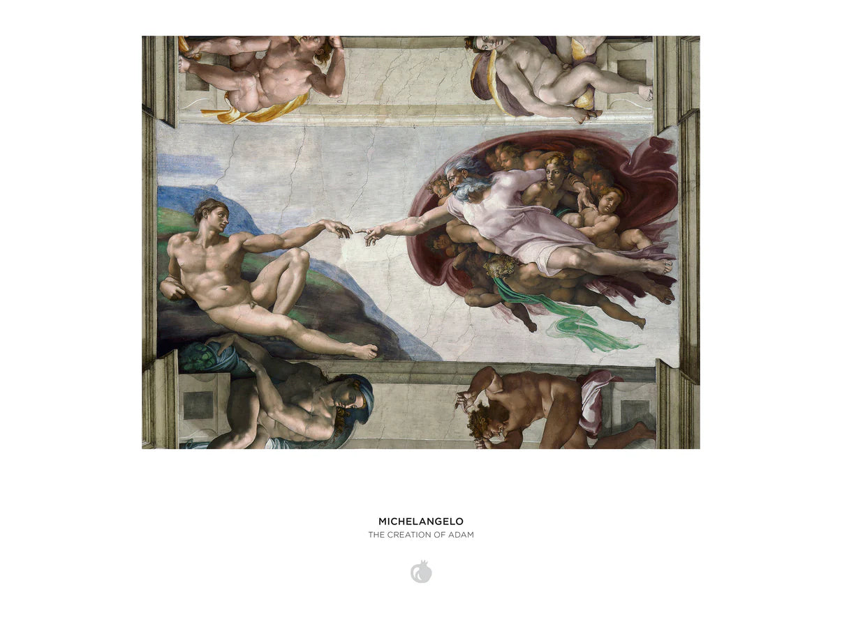 Pomegranate, Michelangelo: The Creation of Adam 1000-Piece Jigsaw Puzzle