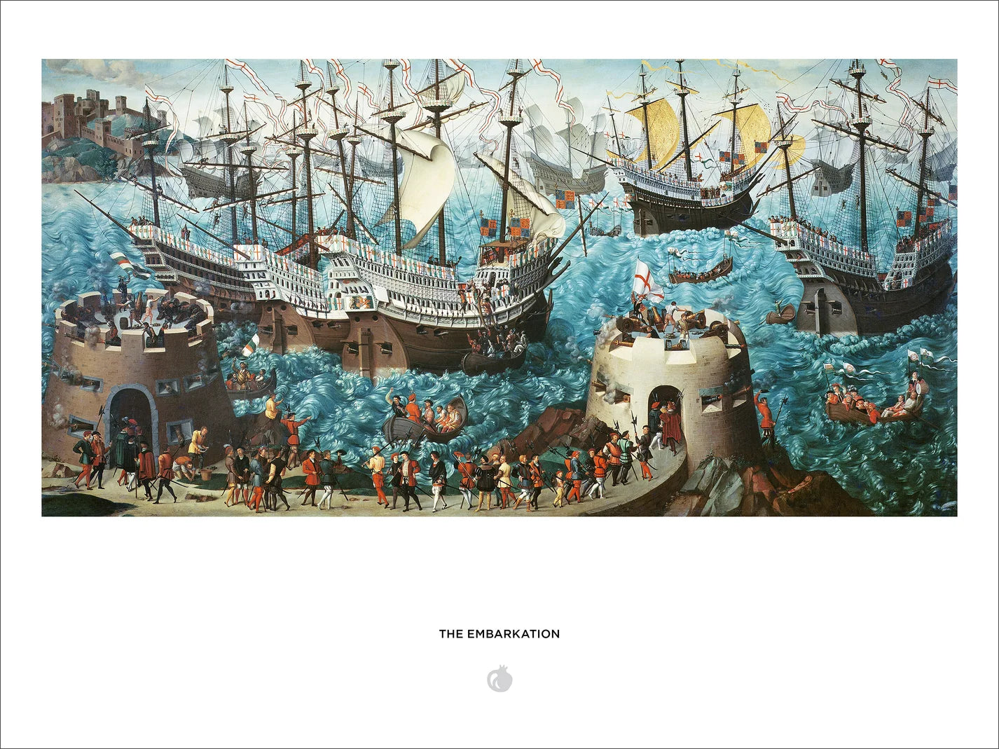 Pomegranate, The Embarkation 1000-Piece Jigsaw Puzzle