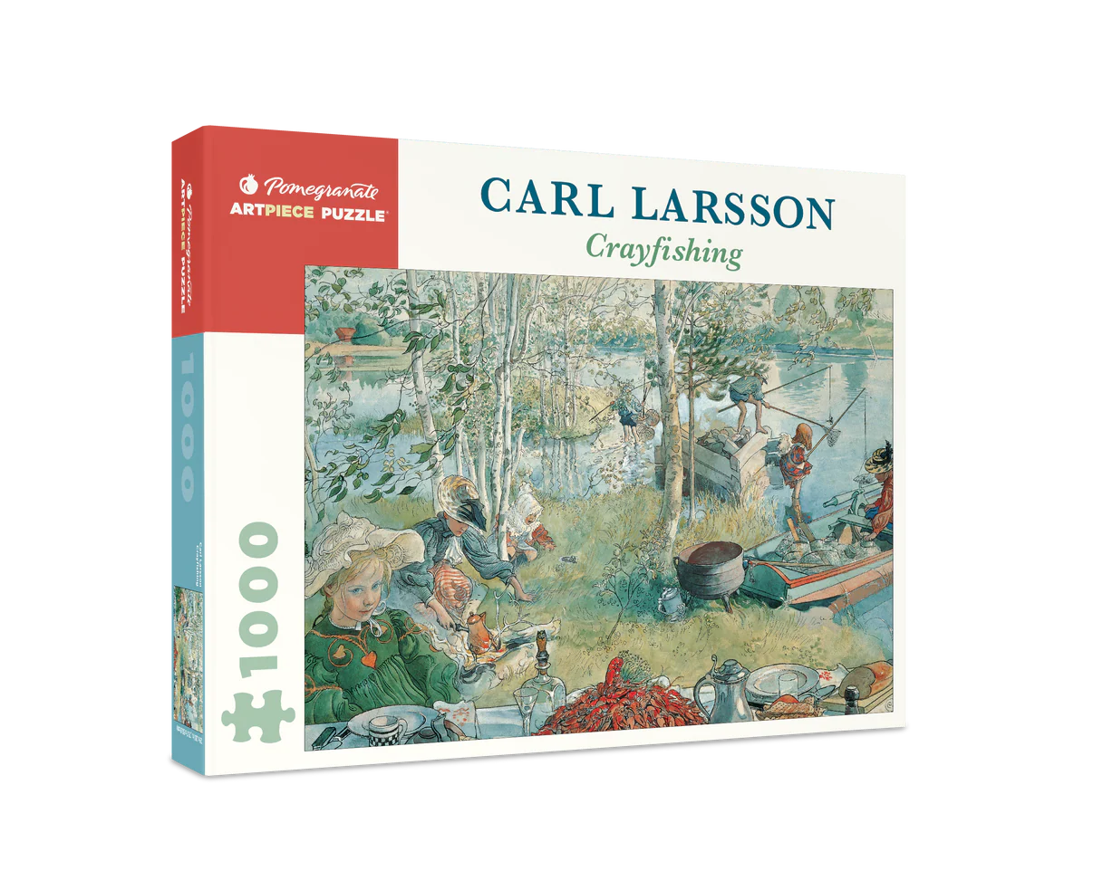 Pomegranate, Carl Larsson: Crayfishing 1000-piece Jigsaw Puzzle