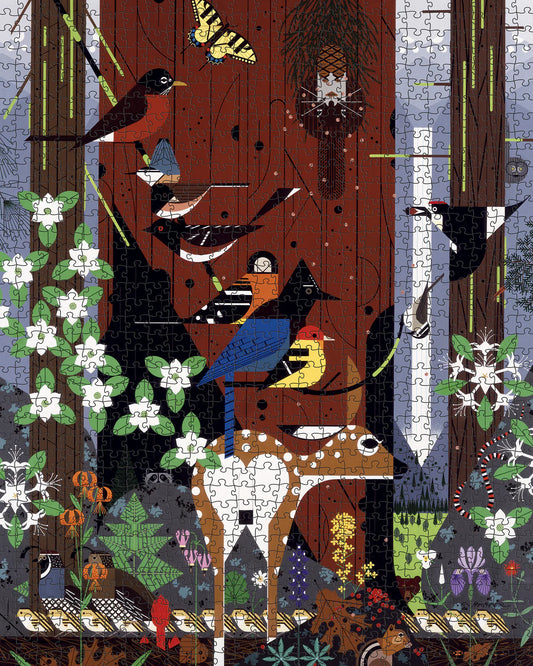 Pomegranate, Charley Harper: The Sierra Range 1000-piece Jigsaw Puzzle
