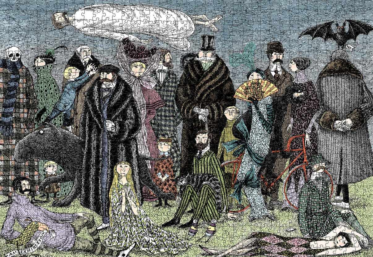 Pomegranate, Edward Gorey 1000-piece Jigsaw Puzzle