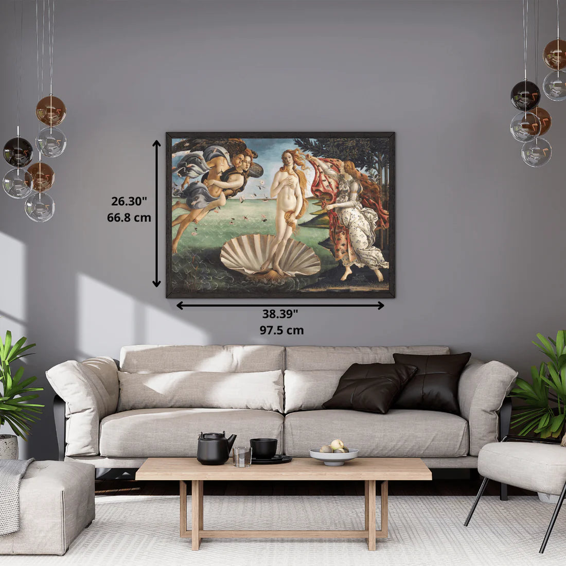 CLEMENTONI MUSEUM: THE BIRTH OF VENUS - BOTTICELLI 2000 PCS