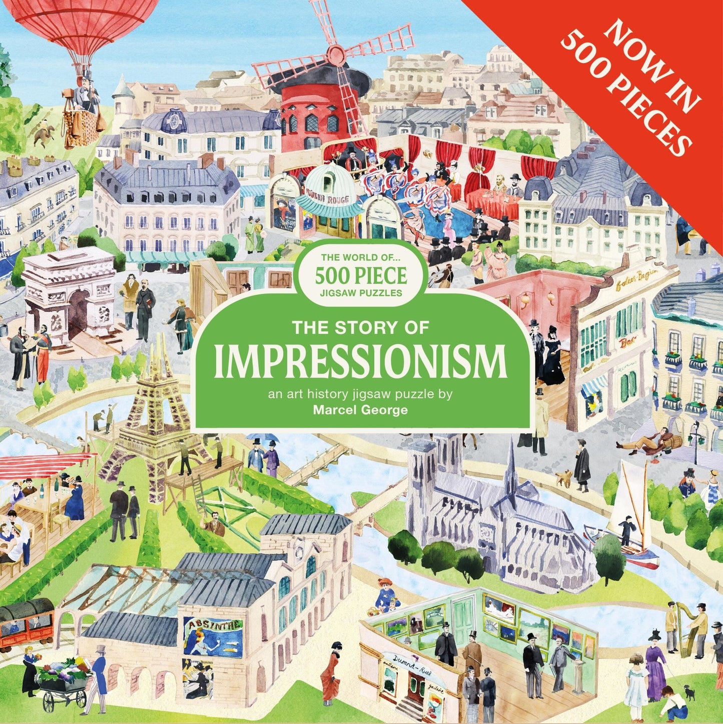 LAURENCE KING The Story of Impressionism 500 pieces