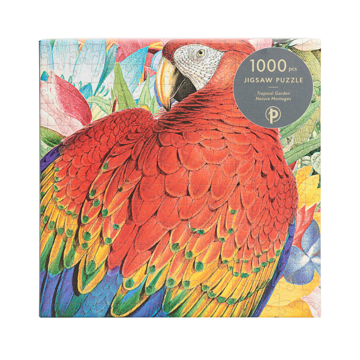 PAPERBLANKS Tropical Garden 1000 Piece Jigsaw Puzzle (Nature Montages)
