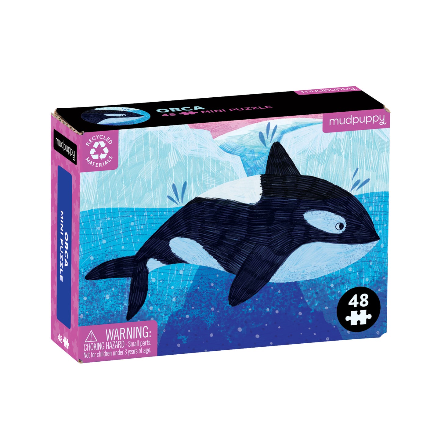 MUDPUPPY Orca Mini Puzzle 48pc