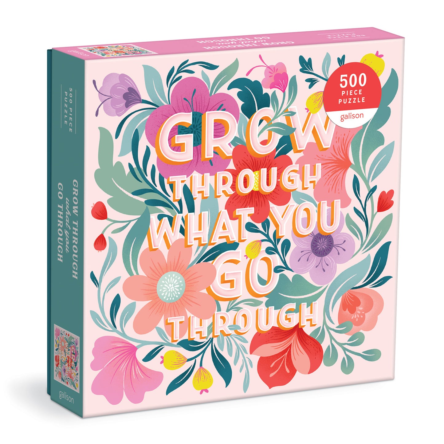 GALISON Grow Through What You Go Through 500 Piece Puzzle