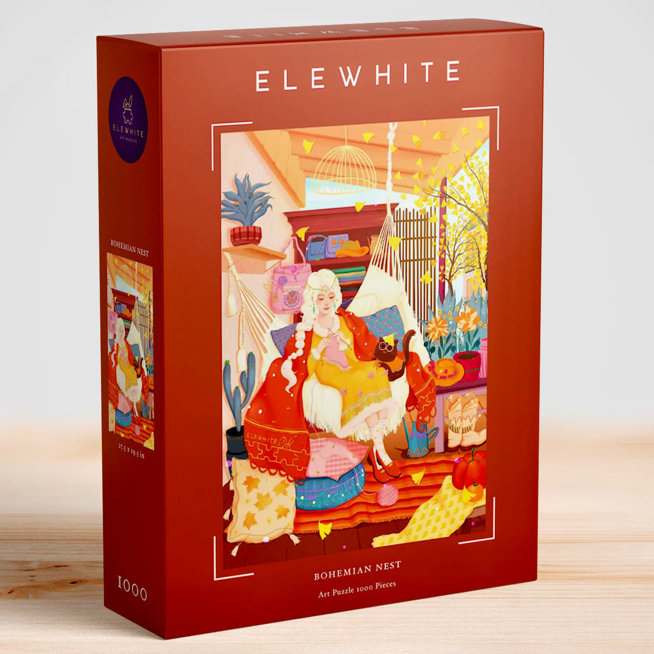 ELEWHITE, BOHEMIAN NEST, 1000 PCS