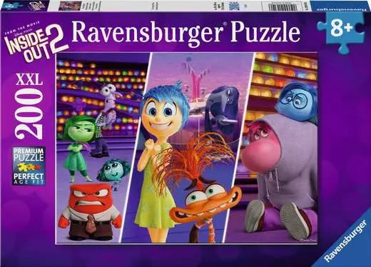 RAVENSBURGER, Disney / Pixar Inside out 2 - Meeting New Emotions, Children's puzzle 200 XXL pieces