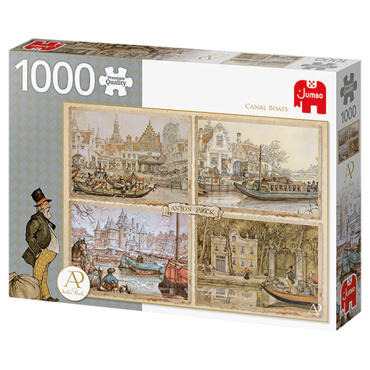 JUMBO Canal Boats - Anton Pieck 1000pcs