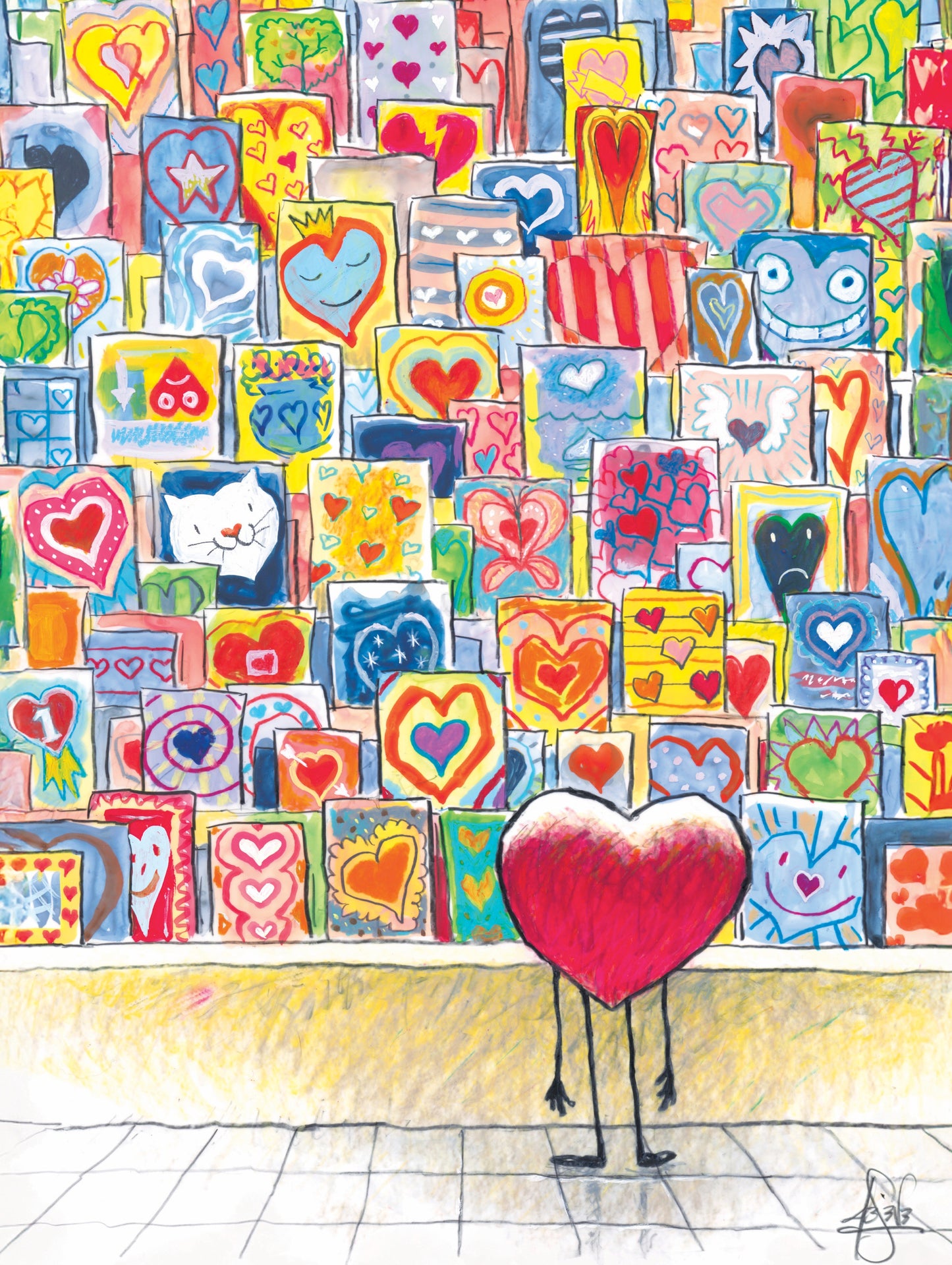 NEW YORK PUZZLE COMPANY, Heart Trouble, 1000 pcs