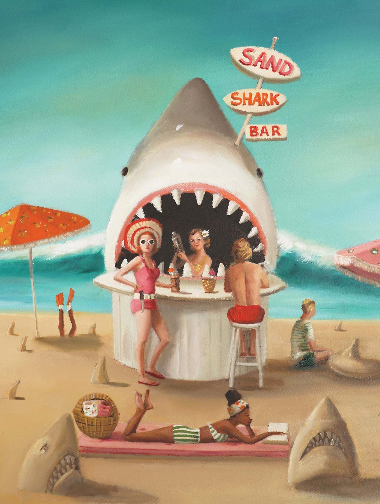 NEW YORK PUZZLE COMPANY, Sand Shark Bar, 500 pcs