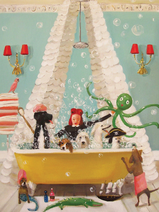 NEW YORK PUZZLE COMPANY, Bubble Bath, 1000 pcs