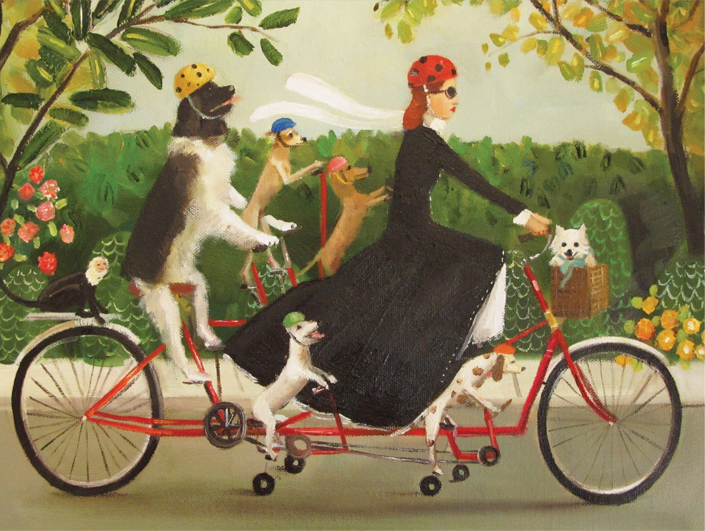 NEW YORK PUZZLE COMPANY, Miss Moon's Bike, 1000 PCS