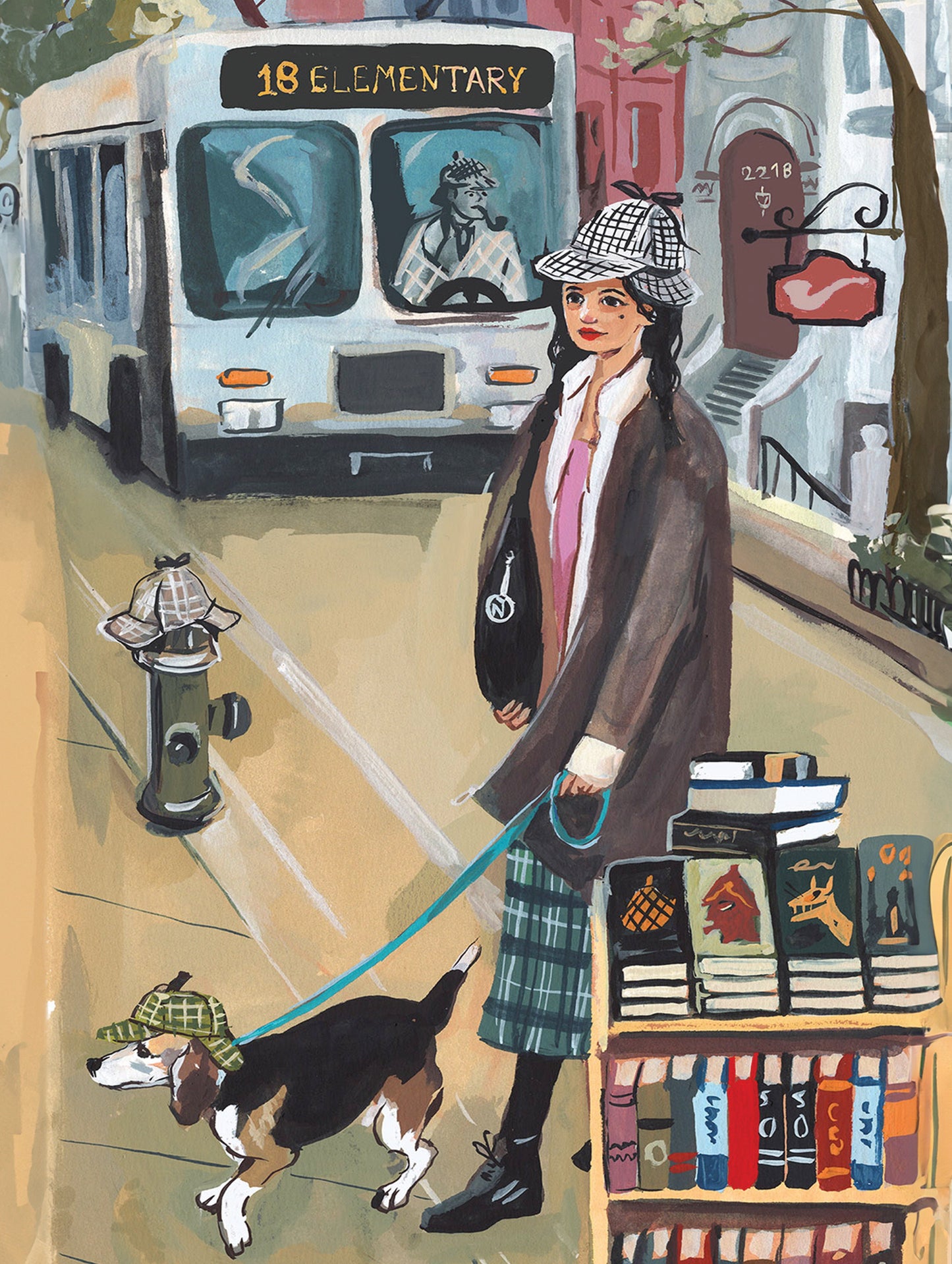 NEW YORK PUZZLE COMPANY, Sherlock Hound, 1000 pcs