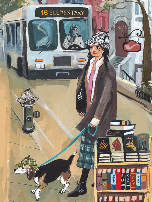NEW YORK PUZZLE COMPANY, Sherlock Hound, 1000 pcs