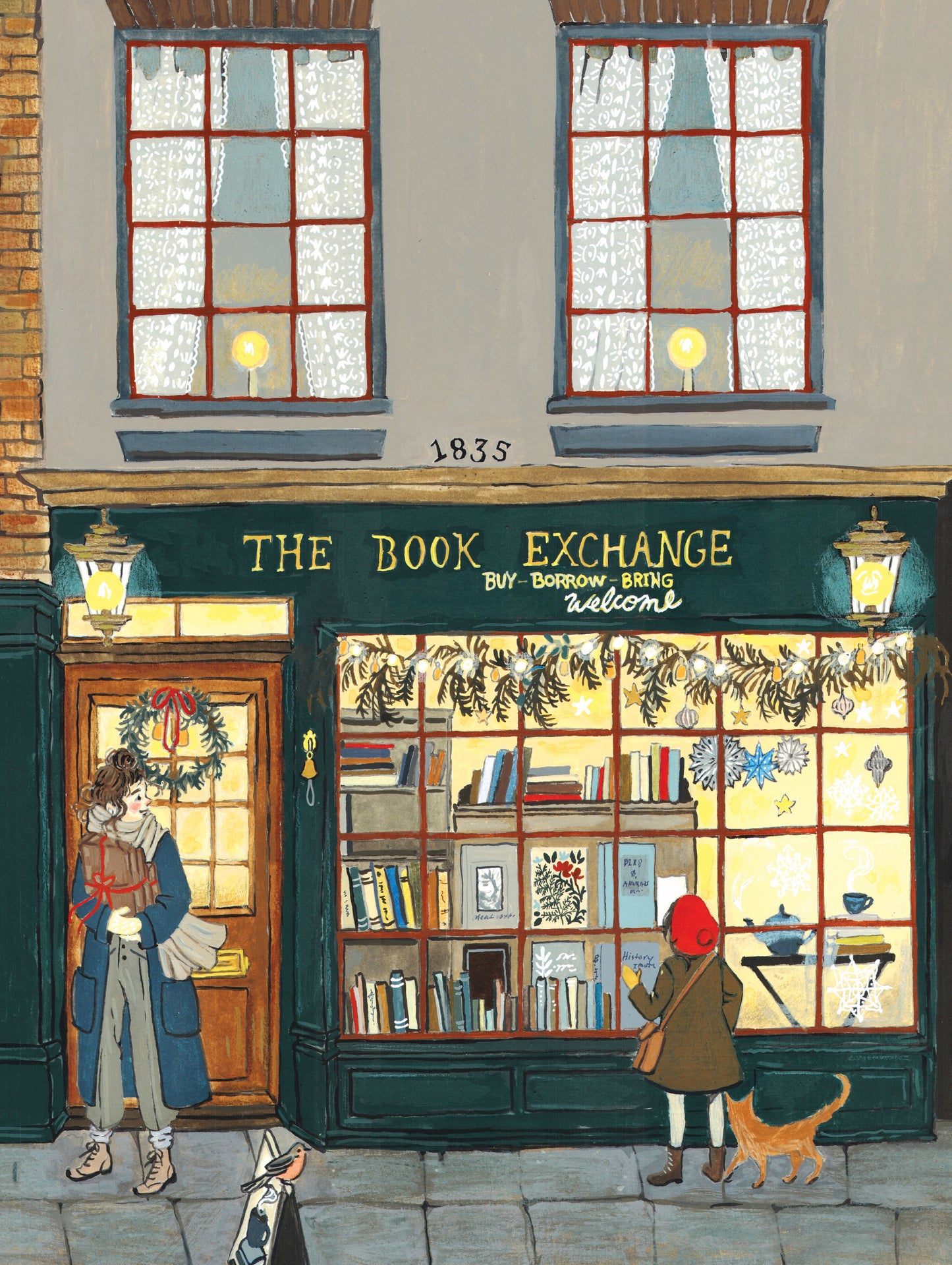 NEW YORK PUZZLE COMPANY, The Book Exchange, 1000 pcs