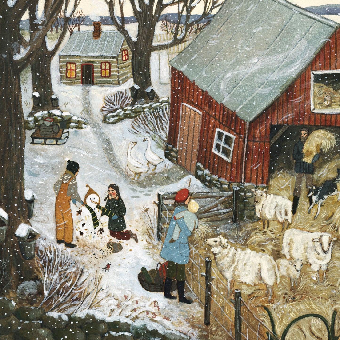 NEW YORK PUZZLE COMPANY, Sugar Snow, 500 pcs