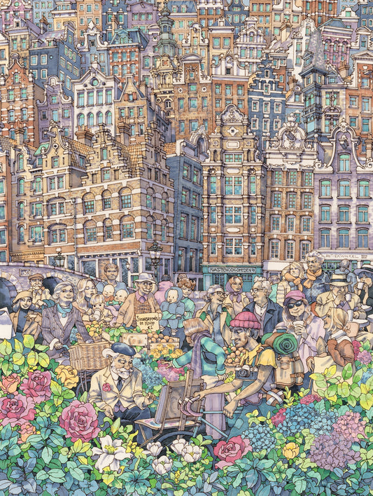NEW YORK PUZZLE COMPANY, 'Dam Charming City, 1000 PCS