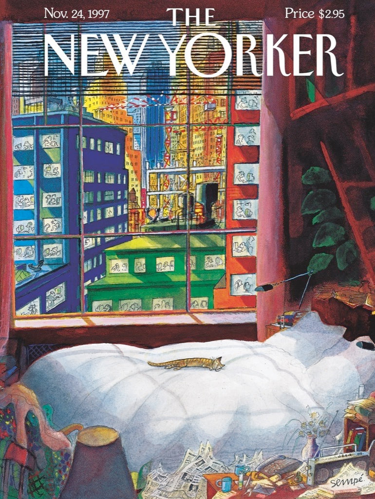 NEW YORK PUZZLE COMPANY, THE NEW YORKER, Cat Nap, 1000 pcs