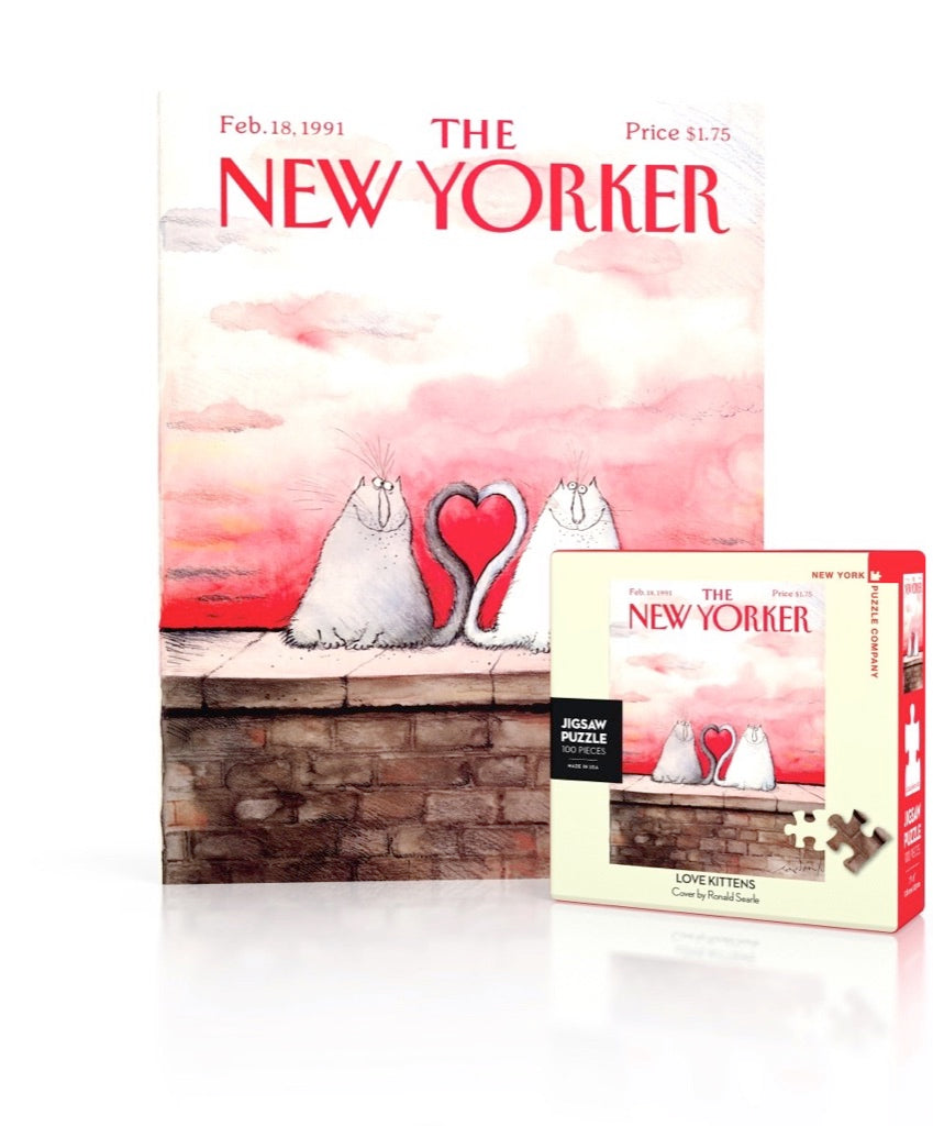 NEW YORK PUZZLE COMPANY, THE NEW YORKER, Love Kittens Mini, 100 pcs