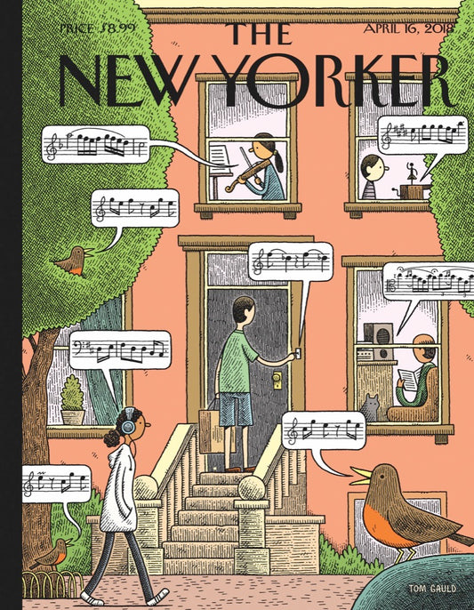 NEW YORK PUZZLE COMPANY, THE NEW YORKER, Soundtrack to Spring Mini, 100 pcs