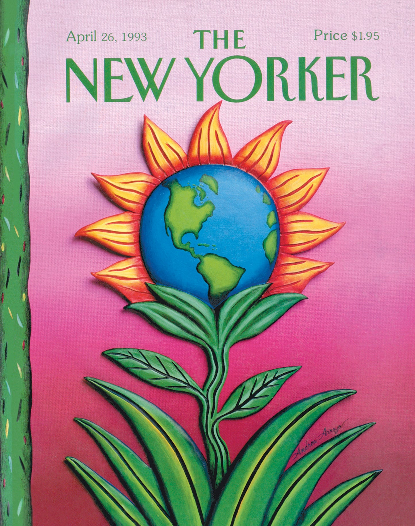 NEW YORK PUZZLE COMPANY, THE NEW YORKER, Earth Day Mini, 100 pcs