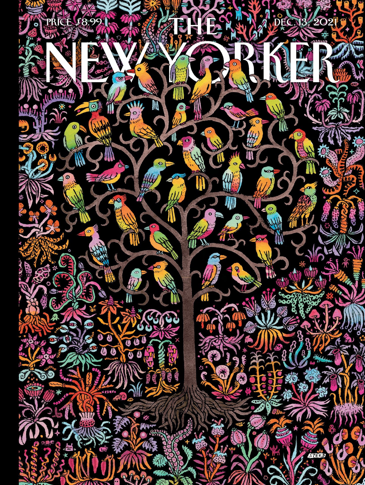 NEW YORK PUZZLE COMPANY, THE NEW YORKER, Enchanted Garden, 1000 PCS