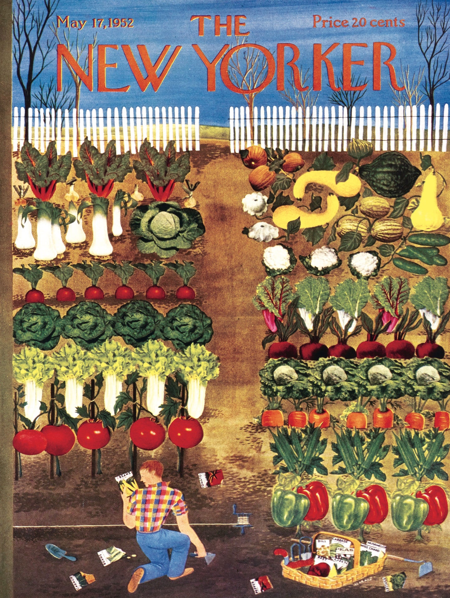 NEW YORK PUZZLE COMPANY, THE NEW YORKER, Vegetable Garden, 1000 pcs