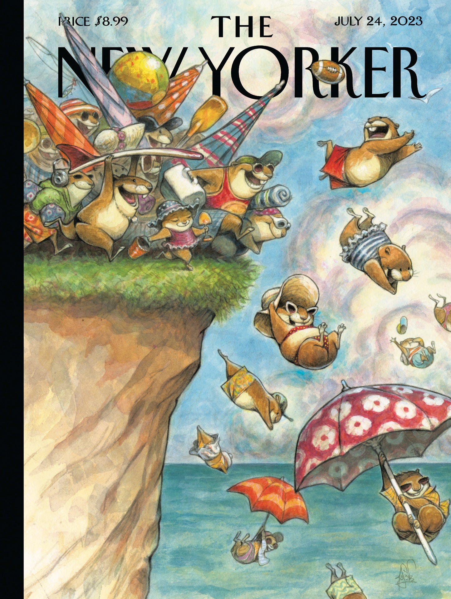 NEW YORK PUZZLE COMPANY, THE NEW YORKER, To the Sea!, 1000 pcs