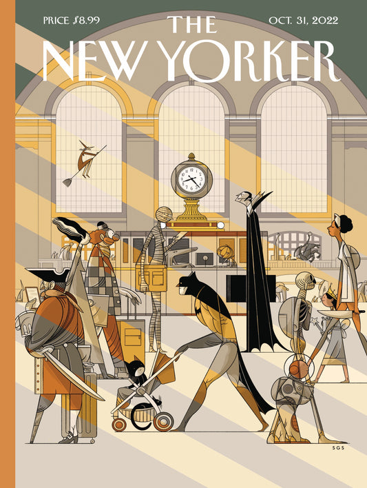 NEW YORK PUZZLE COMPANY, THE NEW YORKER, Old Haunts, 1000 pcs(Oct 31,2022)