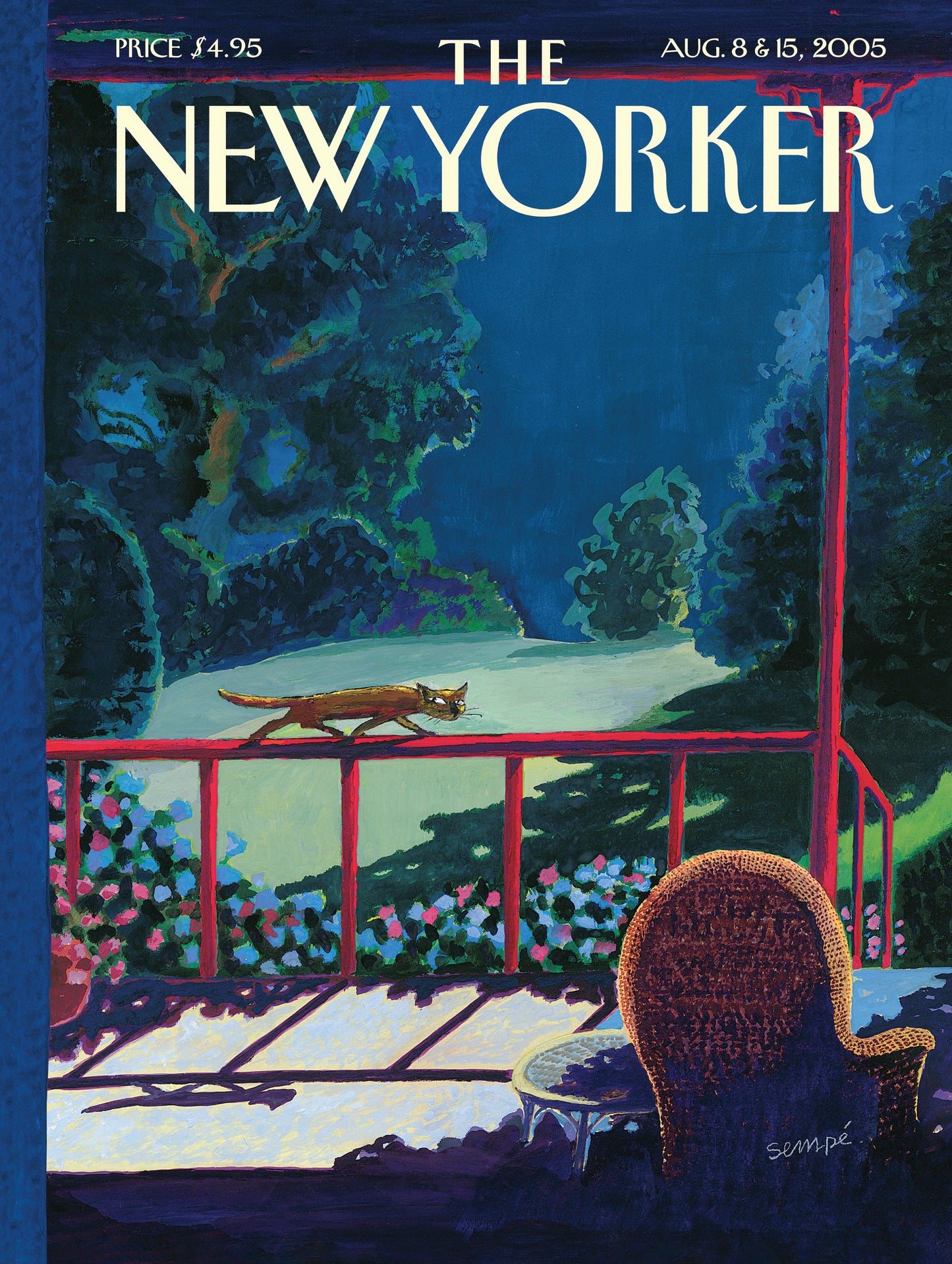 NEW YORK PUZZLE COMPANY, THE NEW YORKER, Cat's Night Out, 1000 pcs